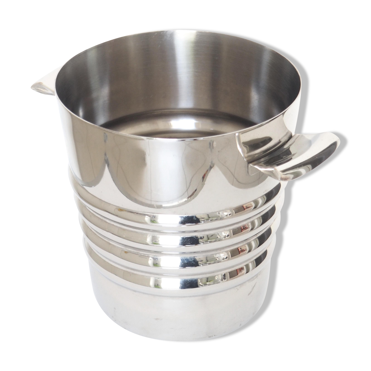 Chrome ice bucket