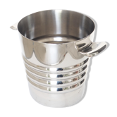 Chrome ice bucket