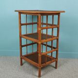 Rattan shelf
