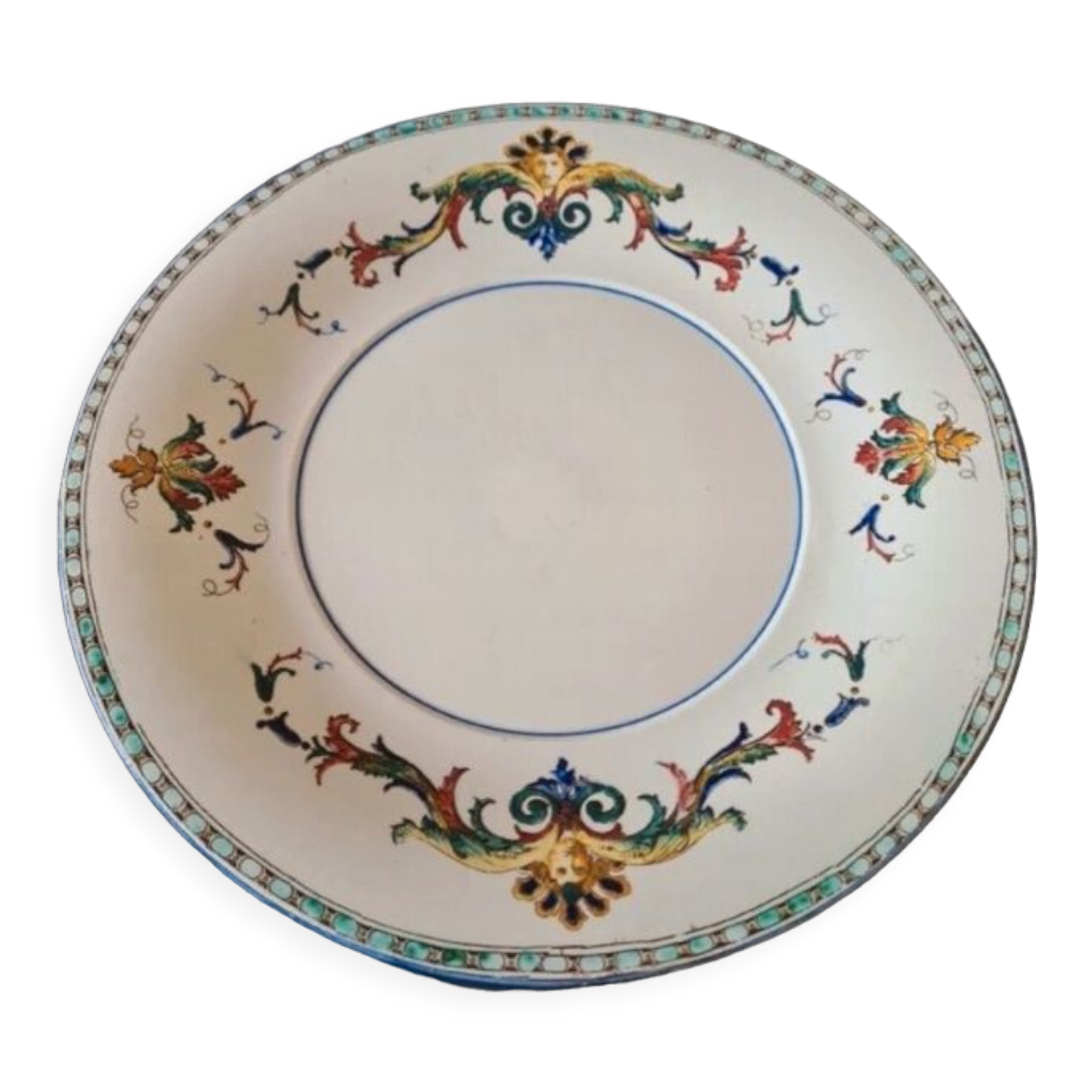Decorative plate Gien