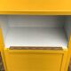 Parisian art deco buffet in yellow ochre