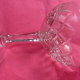 12 Crystal champagne cups cut very beautiful quality