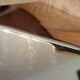 Art deco wall lamp in gilded metal and plexi