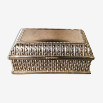 Vintage silver metal box