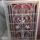 Art Nouveau cast iron grille from the 1900s.