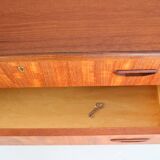 Commode moderne à six tiroirs du milieu du siècle, en teck, Danemark, années 1960