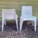 Pair of Helmut Batzner chairs for Bofinger