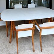 Royal Botania garden furniture – teak & white metal