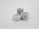 Set of three marble candle sticks, Italy 1970's