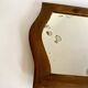 Old mirror, police hat wood