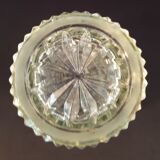 Petit vase en verre moulé
