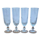4 flûtes à champagne Luminarc modèle Lance