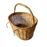 Vintage Wicker Bicycle Basket