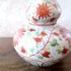 Cracked stoneware sake bottle Japan