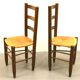 Chaises rustiques années 60/70