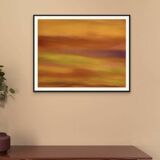 Pastel drawing “Sentier des ochres” by Atelier Cléophée