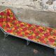 Vintage flower camp bed