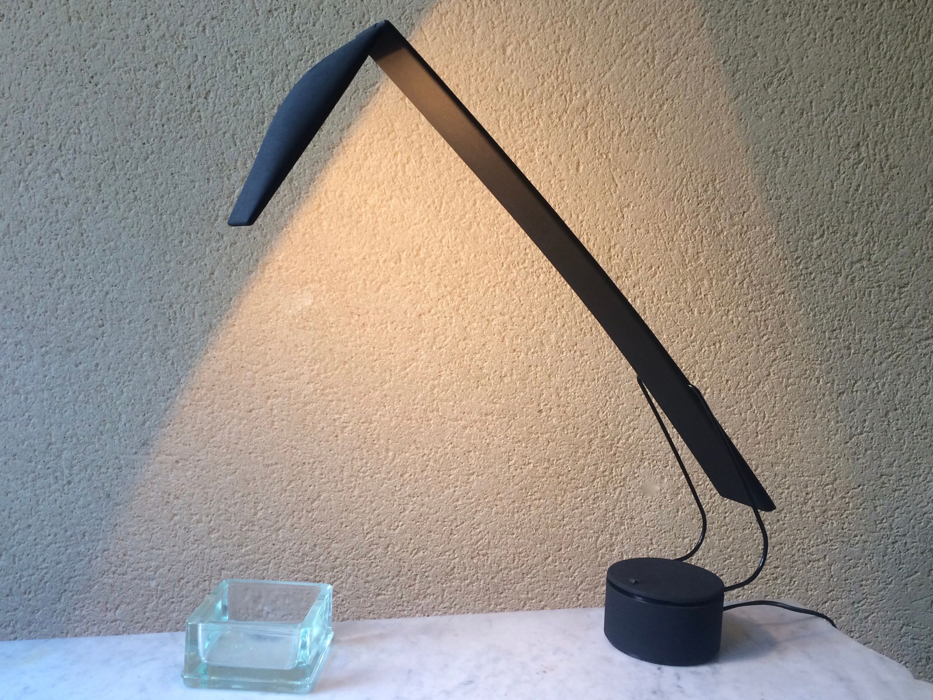 Office lamp Dove design Mario Barbaglia - Marco Colombo italianaluce vintage 80