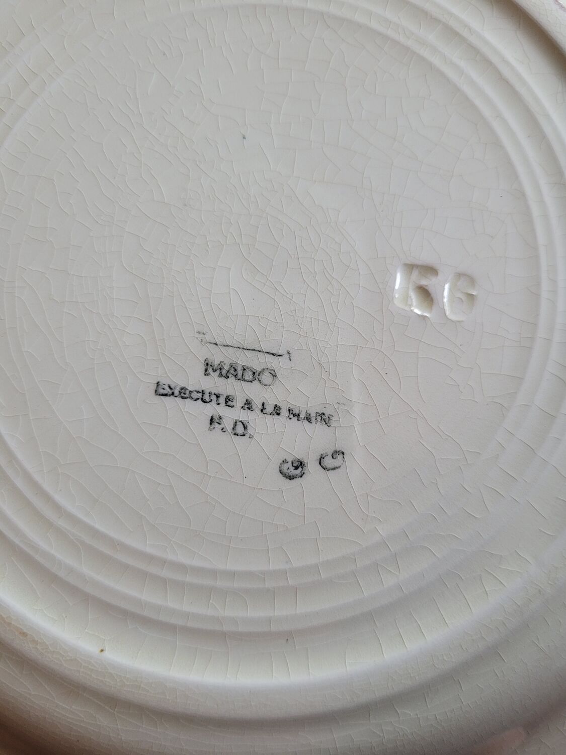 Set of 3 flat plates Mado