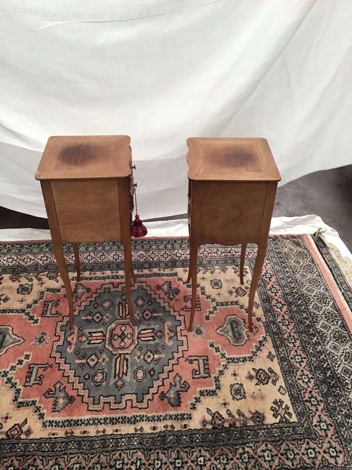 Pair of Louis XV style bedside tables