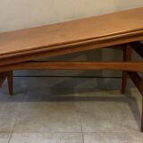 Table modulable danoise en teck Kai Kristiansen 1960