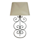 Wrought iron wall light