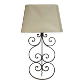 Wrought iron wall light