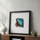 Framed original abstract artwork