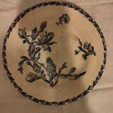 Assiette en porcelaine Gien