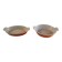 Set of 2 Le Creuset enamelled cast iron baking dishes – Volcanic Orange