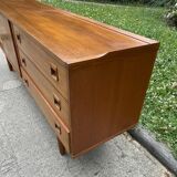 Scandinavian teak sideboard Rudolf Bernd Glatzel for Fristho 1960.