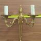 Pair of Louis XVI wall sconces in gilded bronze – Maison Lucien Gau