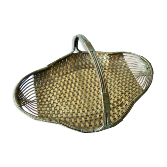 Brass basket or fruit basket