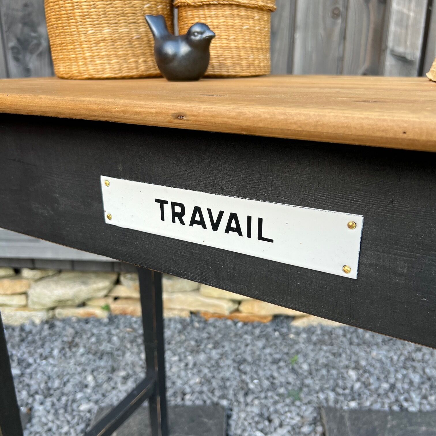 Small restored “work” desk