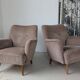 Paire de fauteuils cosy, vintage 1960