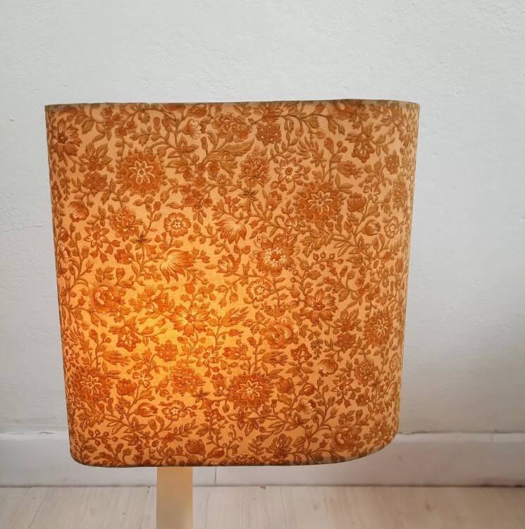 Three lamps space age flower print - 1960s