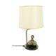 Lusterie Deknudt Duck Table Lamp Brass Marble Mid Century