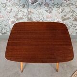 70s wooden side table