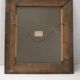 Louis Philippe 69cm silver-plated wooden mirror with gilded thread to hang