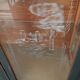 Patina wooden showcase