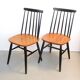 Paire de chaises suédoises Fanett Ilmari Tapiovaara 1960