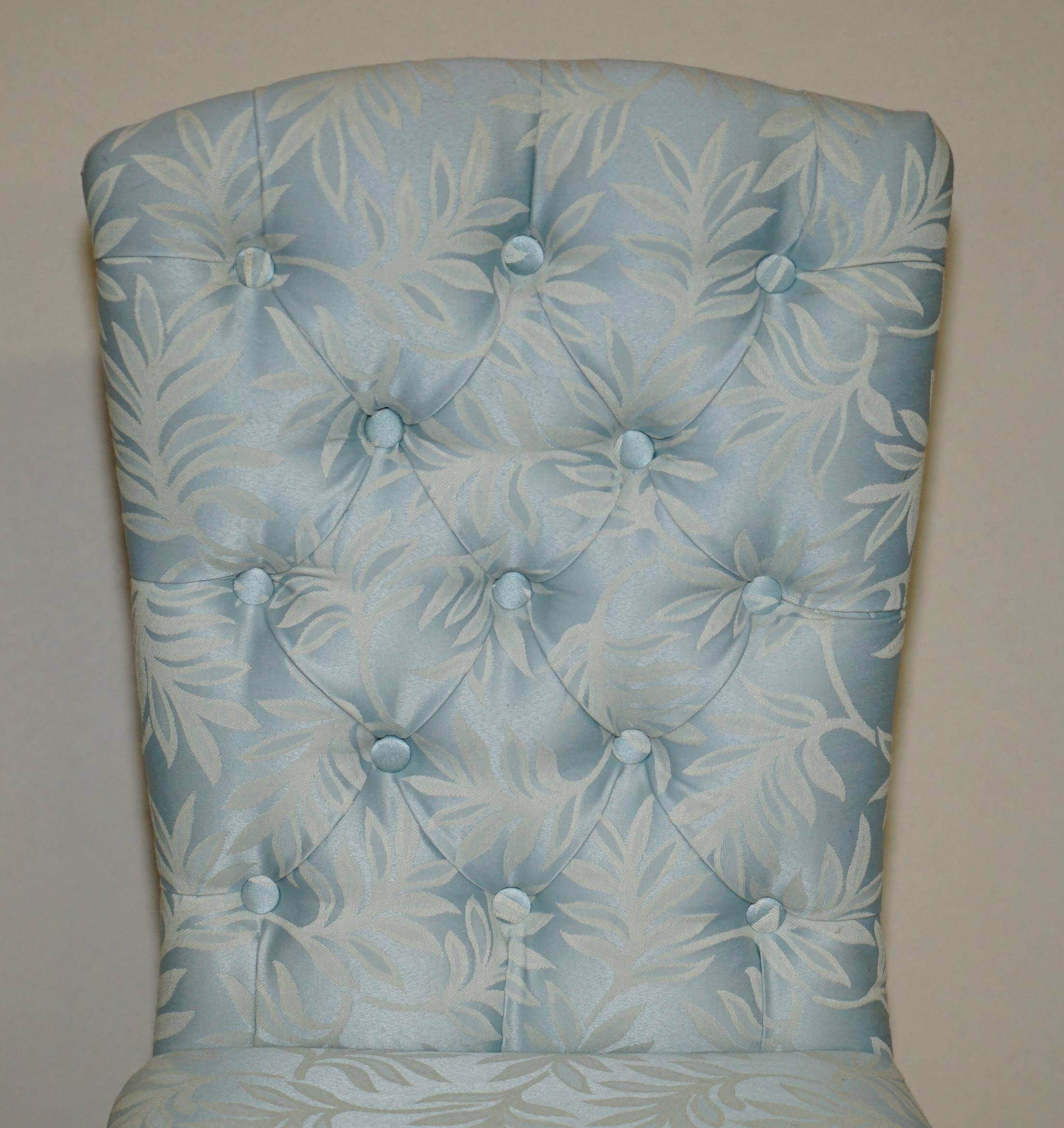 Chaise en soie style Art Deco