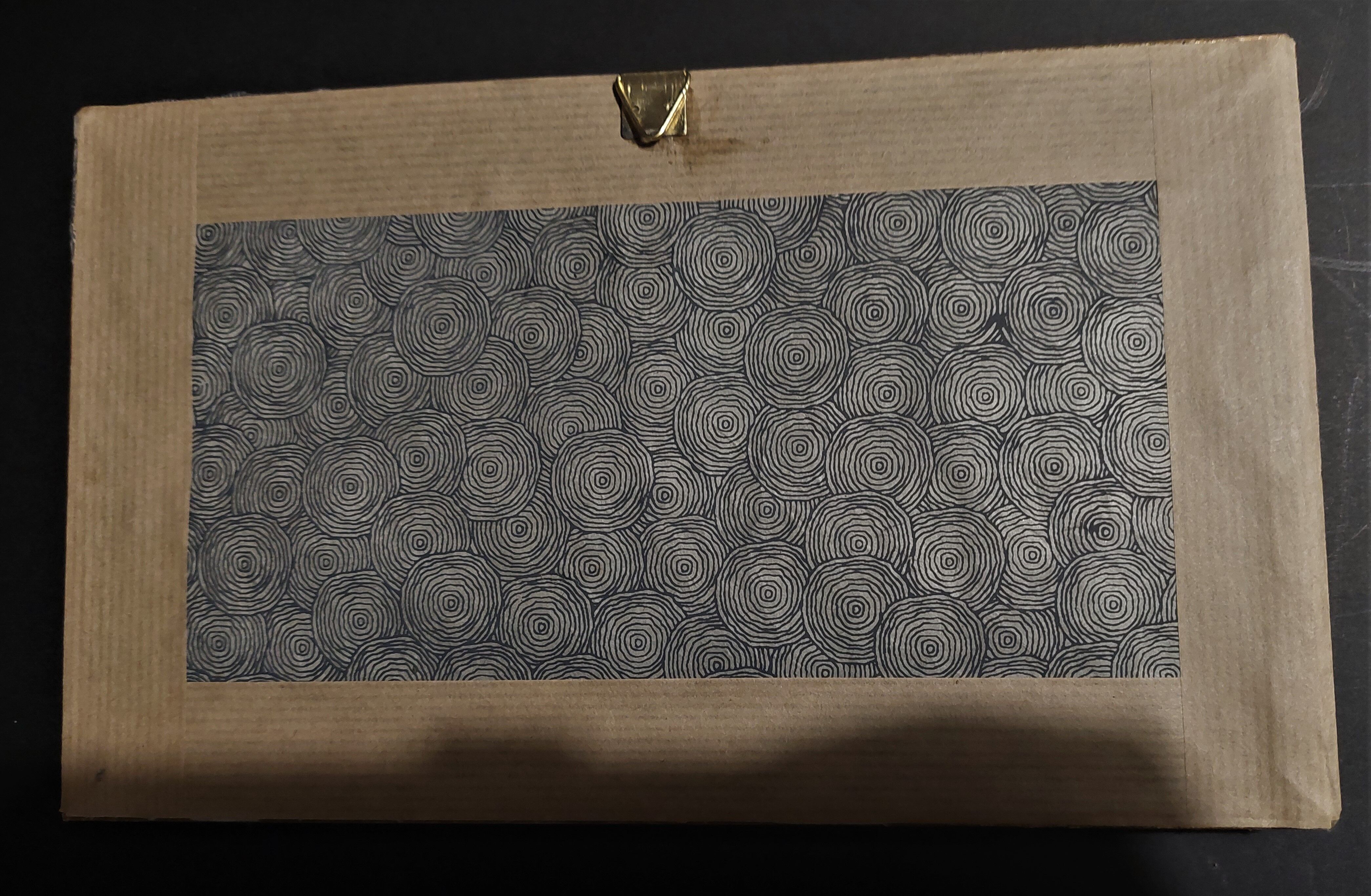 Animal engraving XIXth framed