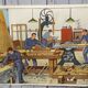 SCHOOL poster MID "Christmas toys / at the carpenter's house