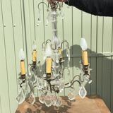 Lustre verre pampille