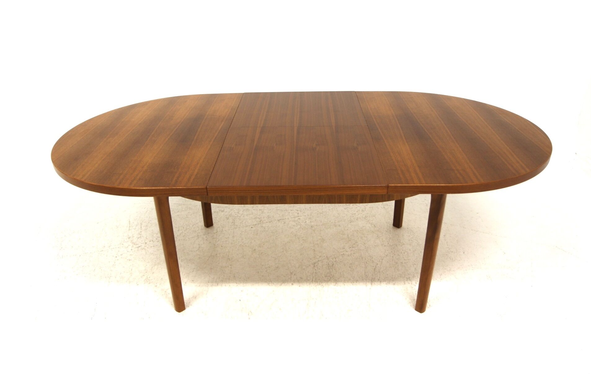 Scandinavian walnut dining table, Sweden, 1960