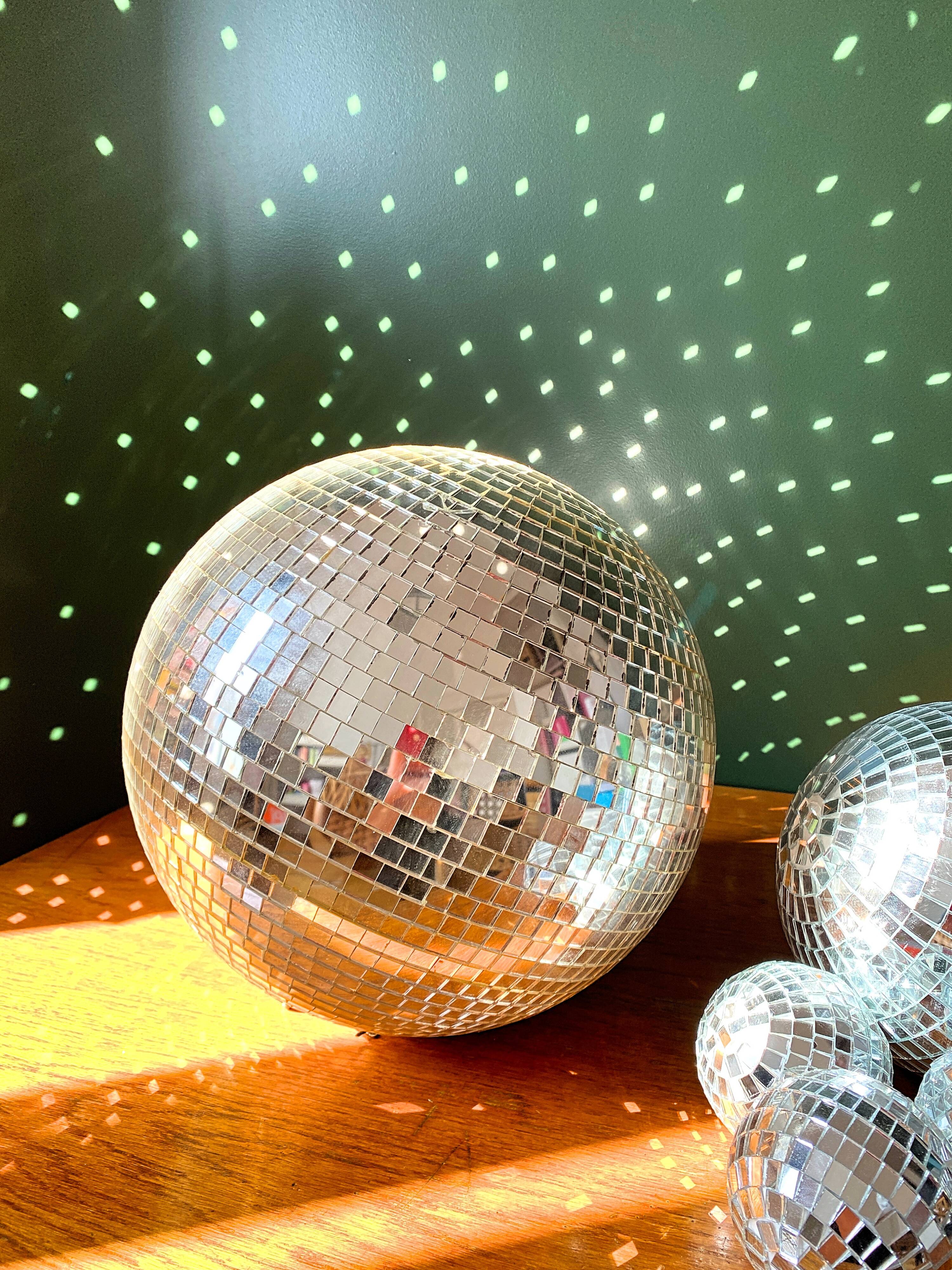 Vintage faceted ball