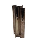 Christian Dior, Silver-plated solifleur sculptural vase, Dior France 1980s