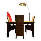 Table de salon Terranova et 4 chaises