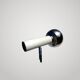 Modernist wall lamp from the Disderot era, Alain Richard adjustable spotlight.